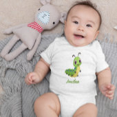 Cute Smiling Caterpipe Romper