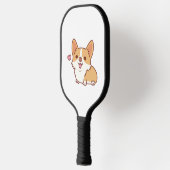 Cute Smiling Corgi Dog Pickleball Paddle (Links)