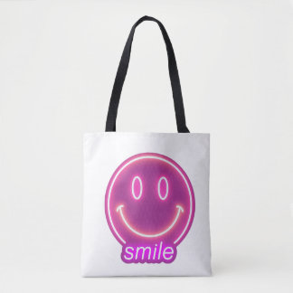 Cute Smiling Face Pillow – Cheerful Home Decor” Tote Bag