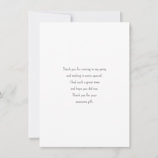 Cute Smiling Fox Pup in a Red Scarf Bedankkaart (Achterkant)