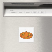 Cute Smiling Halloween Pumpkin Magneet (Insitu (Vaatwasser))