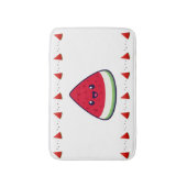 Cute Smiling Kawaii Watermelon Badmat (Voorkant Verticaal)