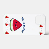Cute Smiling Kawaii Watermelon Case-Mate iPhone Case (Achterkant (horizontaal))