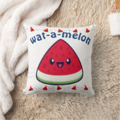Cute Smiling Kawaii Watermelon Kussen (Deken)