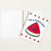 Cute Smiling Kawaii Watermelon Planner (Display)