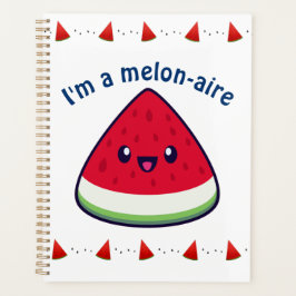 Cute Smiling Kawaii Watermelon Planner