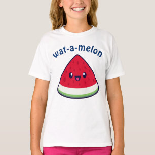 Cute Smiling Kawaii Watermelon T-Shirt
