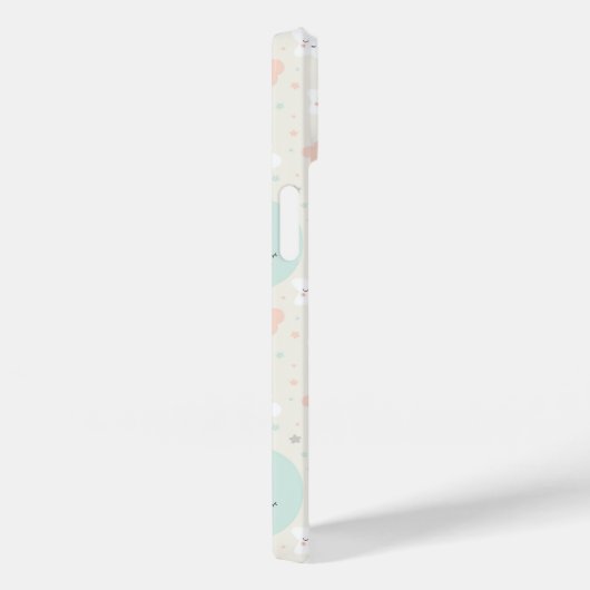 Cute Smiling Pastel Sky Pattern Case-Mate iPhone Case (Achterkant / Rechts)