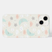 Cute Smiling Pastel Sky Pattern Case-Mate iPhone Case (Achterkant (horizontaal))