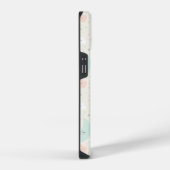 Cute Smiling Pastel Sky Pattern iPhone Hoesje (Rechterkant)