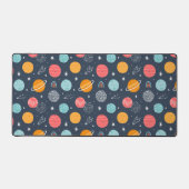Cute Smiling Planet Pattern Bureaumat (Voorkant)