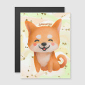 Cute Smiling Shiba Inu (Voorkant / Achterkant)