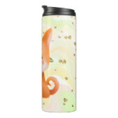 Cute Smiling Shiba Inu Thermosbeker (Geroteerd rechts)