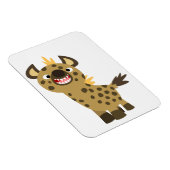 Cute Smilling Cartoon Hyena Flexible Magnet Magneet (Rechterzijde)