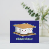 Cute S'more Briefkaart (Staand voorkant)
