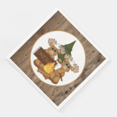 Cute smores party mose servet (Hoek)