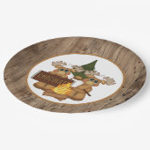 Cute smores party papieren bordje (Gekanteld)