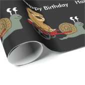 Cute Snagellak in Red Wagon Cadeaupapier (Rol Hoek)