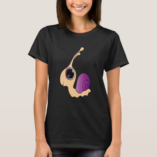 Cute Snail I Just Really Like Snails, Ok Funny Sna T-shirt (Voorkant)