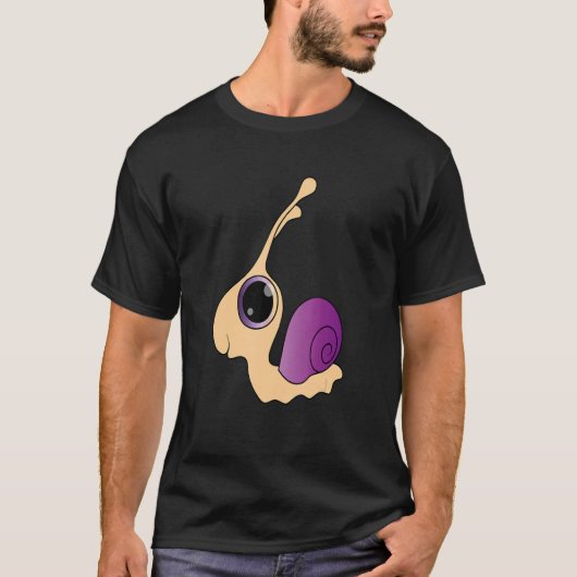 Cute Snail I Just Really Like Snails, Ok Funny Sna T-shirt (Voorkant)