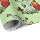 Cute Snail-patroon Cadeaupapier (Rol Hoek)