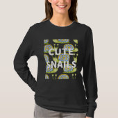 Cute snails Nr 1 T-shirt (Voorkant)