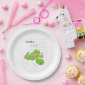 Cute Snake-Kawaii collectie Papieren Bordje (Feest)