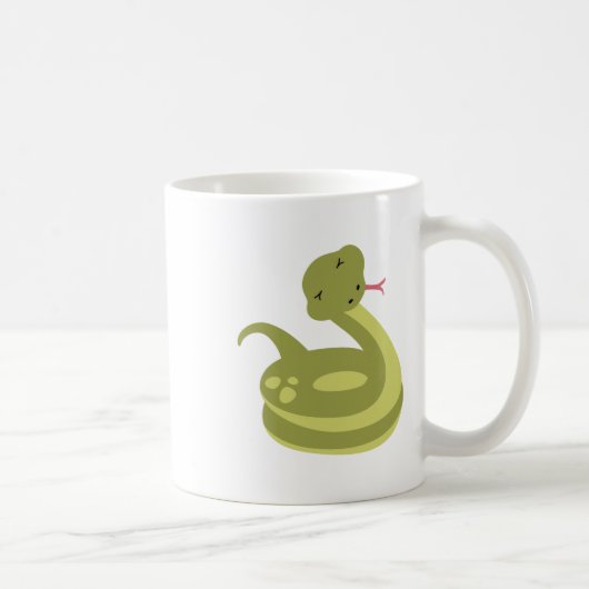 Cute Snake Koffiemok (Rechts)