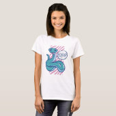 Cute Snake T-shirt (Voorkant volledig)