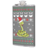 Cute Snake Ugly Sweater Kerstlight Pajama Heupfles (Links)