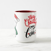 Cute Sneeuwman Kerst Mok (Midden)