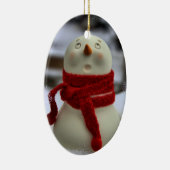 Cute Sneeuwman Ornament (Rechts)