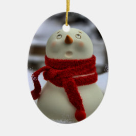 Cute Sneeuwman Ornament