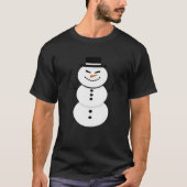 Cute Sneeuwman T-Shirt (Voorkant)