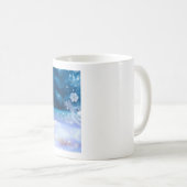 Cute Sneeuwman Winter / Kerstmok Koffiemok (Voorkant rechts)