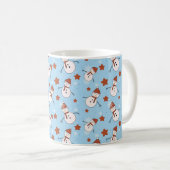 Cute Sneeuwman Winter Mok (Voorkant rechts)