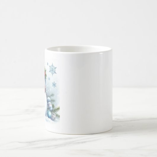 Cute snewman koffiemok (Center)