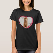 Cute Snoep Heart Mijn hond is mijn Valentijn T-shirt (Voorkant)