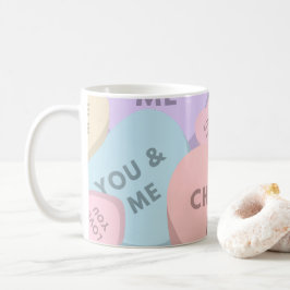 Cute Snoep Hearts Valentijnsdag Koffiemok