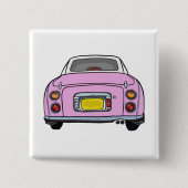 Cute Snoep roze figaro Button badge (Voorkant)