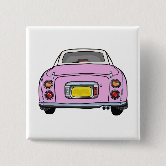 Cute Snoep roze figaro Button badge (Voorkant)