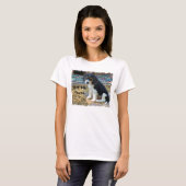 Cute Snoopy Beagle Puppy - Hug mePlease T-shirt (Voorkant volledig)