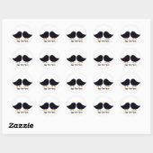 Cute Snorhaar Vogel Stickers (Vel)