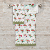 Cute Snow Angel Girl Bad Handdoek