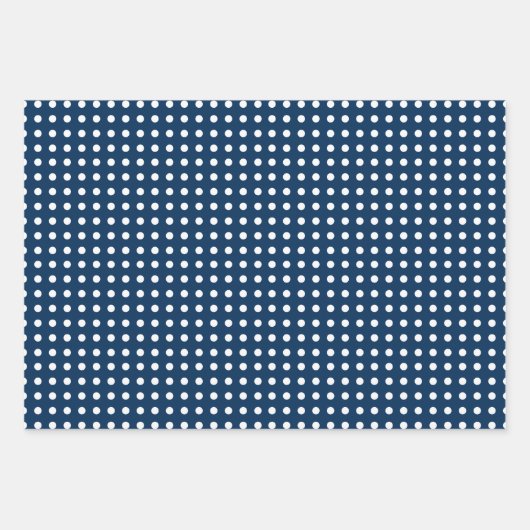 Cute Snow Bubbles & Polka Dot Happy Hanukkah Inpakpapier Vel (Voorkant 3)