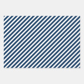 Cute Snow Bubbles & Stripes Happy Hanukkah Inpakpapier Vel (Voorkant 3)