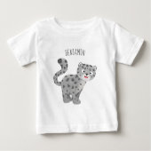 Cute snow leopard cartoon (Voorkant)