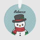 Cute Snow Pals ornament (voorkant)