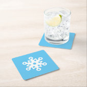 Cute Snowflake Kartonnen Onderzetters (Insitu)