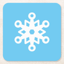 Cute Snowflake Kartonnen Onderzetters